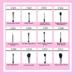 Buy Cuffs N Lashes X Shystyles Makeup Brushes, CS10 Contour Brush - Purplle