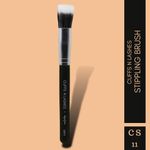 Buy Cuffs N Lashes X Shystyles Makeup Brushes, CS11 Stippling Brush - Purplle