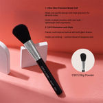 Buy Cuffs N Lashes X Shystyles Makeup Brushes, CS12 Big Powder Brush - Purplle