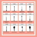 Buy Cuffs N Lashes X Shystyles Makeup Brushes, CS12 Big Powder Brush - Purplle