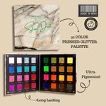 Buy Cuffs N Lashes Star Dust Palette 32 Pan Pressed Glitters, Multi-Color 15 - Purplle