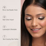 Buy Swiss Beauty Metallic Liquid Eyeshadow - 03 Champange (2.25 ml) - Purplle