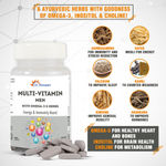 Buy DR. MOREPEN Multivitamins For Men With Omega 3 & Herbs - 60 Veg Tablets - Purplle
