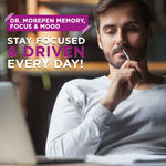 Buy DR. MOREPEN Memory, Focus & Mood Tablets For Brain Health - 60 Veg Tablets - Purplle