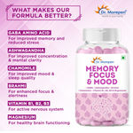 Buy DR. MOREPEN Memory, Focus & Mood Tablets For Brain Health - 60 Veg Tablets - Purplle