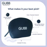 Buy GUBB Vanity Case For Makeup Storage, Multipurpose Vanity Bag - Navy Blue - Purplle