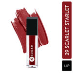 Buy SUGAR Cosmetics - Smudge Me Not - Mini Liquid Lipstick - 29 Scarlet Starlet - 1.1 ml - Ultra Matte Liquid Lipstick, Transferproof and Waterproof, Lasts Up to 12 hours - Purplle
