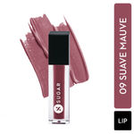 Buy SUGAR Cosmetics - Smudge Me Not - Mini Liquid Lipstick - 09 Suave Mauve - 1.1 ml - Ultra Matte Liquid Lipstick, Transferproof and Waterproof, Lasts Up to 12 hours - Purplle