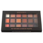 Buy Swiss Beauty 18 Color Textured Eyeshadow Palette - Multi-01 (20 g) - Purplle