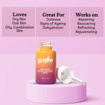 Buy Purplle Snail Mucin Instant Hydration Serum | All Skin Types | Anti-acne | Non-Sticky | Anti-aging | Collagen Production | Reduces Wrinkles | Glass Skin | Lightweight (30 ml) - Purplle