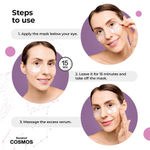 Buy Cosmos by Bewakoof Anti-Aging Magic Mineral Under Eye Mask Powered By ZInc & Vitamin-E (Pack of 10) - Paraben & Sulphate Free - Purplle