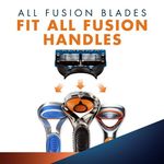 Buy Gillette Fusion Proglide Shaving Blades- Pack of 6 (Cartridges) - Purplle