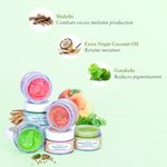 Buy Just Herbs Ayurvedic & Vegan Green Apple Lip Scrub for Chapped, Pigmented & Dark lips, 15gm - Purplle