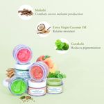 Buy Just Herbs Ayurvedic & Vegan Cardamom Lip Scrub for Chapped, Pigmented & Dark lips, 15gm - Purplle