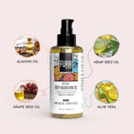 Buy FURR By Pee Safe Natural Body Nourishing Oil - (100 ml) | Goodness of Almond, Argan, Jojoba, and Castor Oil - Purplle