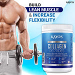 Buy Kayos Marine Collagen Peptides – Mercury Free Hydrolyzed Type 1 Fish Collagen with Vitamin C & Boswellia Serrata for Healthy Hair, Skin Nails and Joints – 250g - Purplle