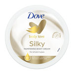 Buy Dove Body Love Silky Pampering Body Cream Silky Soft Skin Paraben Free, 300 g - Purplle