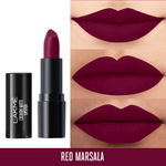 Buy Lakme Cushion Matte Lipstick, Red Marsala, 4.5g - Purplle