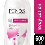 Buy POND'S Triple Vitamin Moisturising Body Lotion 600 ml - Purplle