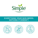 Buy Simple Daily Skin Detox Clear Pore Facial Scrub 150 ml - Purplle