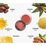 Buy Love Earth Lip Tint & Cheek Tint Multipot-Got Your Back with jojoba oil And Vitamin E For Lips, Eyelids & Cheeks - 8 gm - Purplle