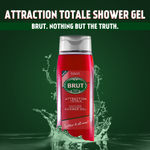 Buy Brut International Attraction Totale body wash, All-In-One Hair & Body Shower Gel, 500 ml - Purplle
