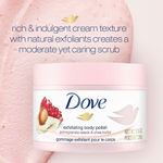 Buy Dove Exfoliating Body Polish Scrub, Shea Butter & Pomegranate Seeds, 298 gm - Purplle