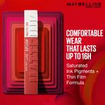 Buy Maybelline New York Super Stay Matte Ink Liquid Lipstick, Savant (5 g) - Purplle