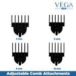 Buy VEGA Men 10-in-1 EZY Multi-Grooming Set with Beard/Hair Trimmer, Nose Trimmer & Body Groomer And Shaver, (VHTH-22) - Purplle
