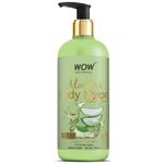 Buy WOW Skin Science Aloe Vera Body Lotion Ultra Light Hydration - No Mineral Oil, Parabens (400 ml) - Purplle