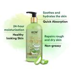 Buy WOW Skin Science Aloe Vera Body Lotion Ultra Light Hydration - No Mineral Oil, Parabens (400 ml) - Purplle