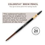 Buy Revlon Colorstay Brow Pencil - Dark Brown - Purplle