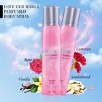 Buy Revlon BFF Deo Combo Revlon Love Her Madly Perfumed Body Spray Pack of 3 combo for women (Love Her Madly + Love Her Madly + Love Her Madly Rendezvous ) (100ml+100ml+100ml) - Purplle