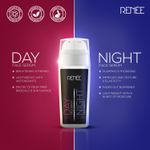 Buy RENEE 2-in-1 Day & Night Face Serum 30 ml, Lightweight, Antioxidant-Rich, Hydrating Formula, Improves, Rejuvenation & Enhancing Skin Texture and Elasticity, Fades Blemishes & Spots - Purplle