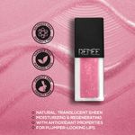 Buy RENEE See Me Shine Lip Gloss - Pink Pow-Wow 2.5 ml, Non Sticky & Non Drying Formula, Long Lasting Moisturizing Effect, Compact and Easy to Carry - Purplle