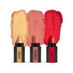 Buy RENEE Fab Face Diva, Contains Eyeshadow, Blush & Lipstick, Vitamin E Infused, Intense Color Payoff, Compact & Travel Friendly, 4.5 gm - Purplle