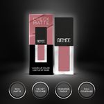 Buy RENEE Check Matte Mini Liquid Lipstick Castle of Nude, 2.5ml - Purplle