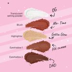 Buy MyGlamm POPxo Makeup Collection - Hot Damn! - Face & Eye Kit-Hot Damn (11 g) - Purplle