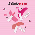Buy MyGlamm POPxo Makeup Collection - Pretty mess - Mini Lip Kit-Pretty mess (3X2.5 g) - Purplle