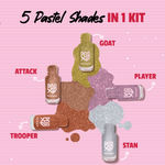 Buy MyGlamm POPxo Makeup Collection - Vibin’ Mini Nail Kit-Vibin (5X3 ml) - Purplle