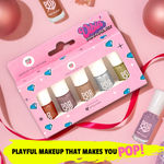 Buy MyGlamm POPxo Makeup Collection - Vibin’ Mini Nail Kit-Vibin (5X3 ml) - Purplle