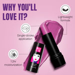 Buy Elle18 Color Pop Matte Lip Color, P28, Misty Magenta, 4.3 gm - Purplle