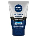 Buy Nivea Men All-In-1 Charcoal Face Wash (50 ml) - Purplle