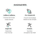 Buy mCaffeine Coffee Shampoo & Conditioner Duo for Hair Fall Control & Nourishment | Redensyl & Protein-rich | Sulphate & Paraben Free | For Men & Women 500 ml - Purplle