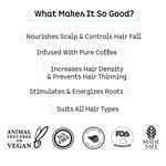 Buy mCaffeine Coffee Hair Boost & Hair Fall Control Kit | Shampoo & Scalp Tonic with Pro-vitamin B5 & Proteins | Sulphate, Paraben & Mineral Oil Free | For Men & Women 350 ml - Purplle