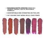 Buy FAE Beauty Pale Pink Nude Buildable Matte Lipstick|Non Drying|Hydrating|Multi-Use (Shade Too Plain) - Purplle