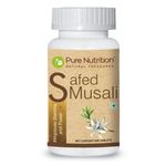Buy Pure Nutrition Safed Musali Improve Stamina and Power 60 Tablets - Purplle