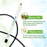 Buy Mamaearth Charcoal Black Long Stay Kohl, Kajal Black Waterproof, With Castor Oil & Chamomile For 11-Hour Smudge-free Stay with Free Sharpener - Purplle