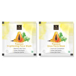 Buy Good Vibes Papaya Face Wash (8 ml) & Face Mask (8 gm) Pack of 2 - Sample - Purplle