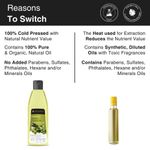 Buy Soulflower Coldpressed Olive Hair Oil 225ml and Tea Tree Essential Oil 15ml Pack of 2 - Purplle